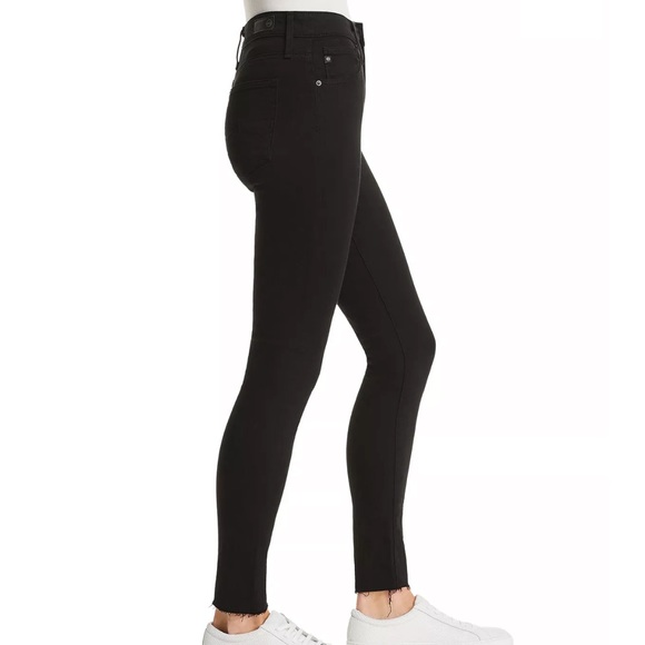 AG Farrah High Rise Raw Hem Ankle Skinny Jeans, 24R - Picture 3 of 8